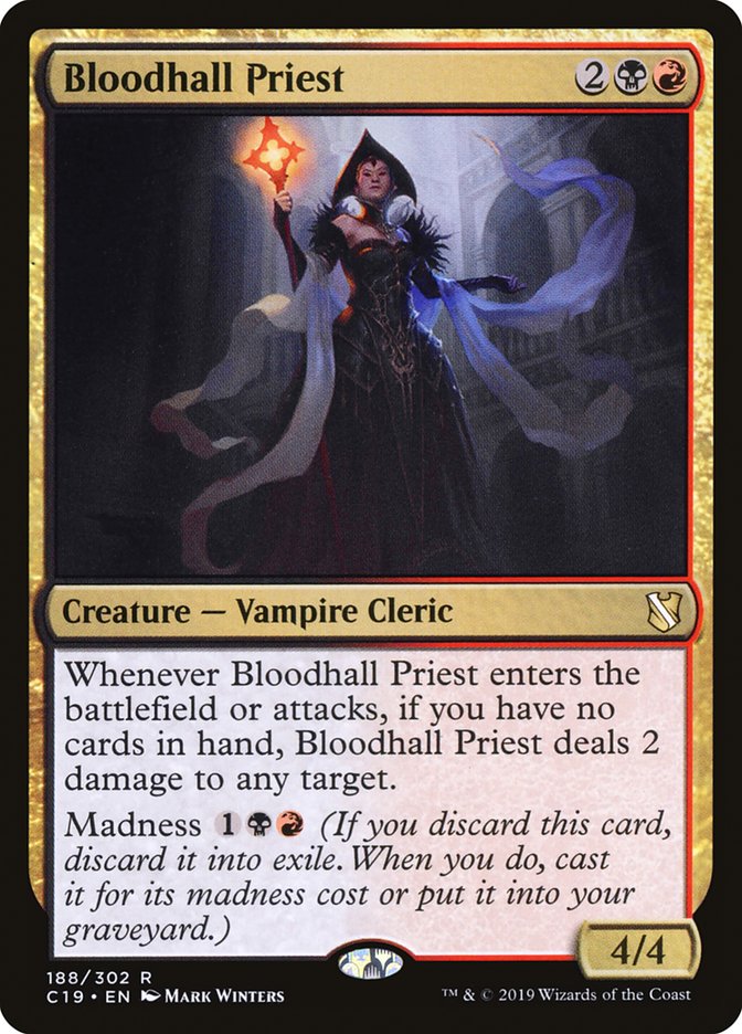 Bloodhall Priest (188) (C19)