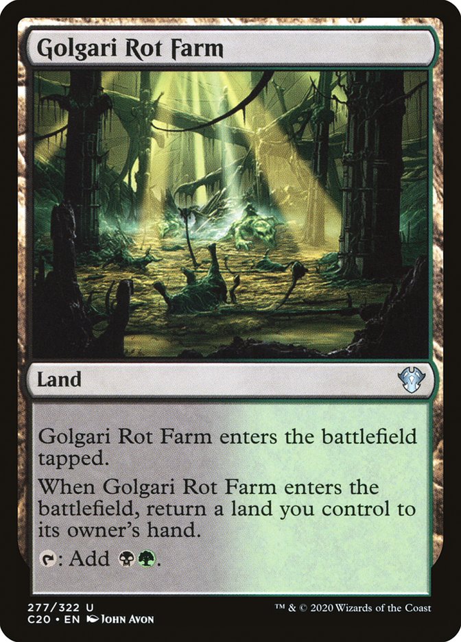 Golgari Rot Farm (277) (C20)