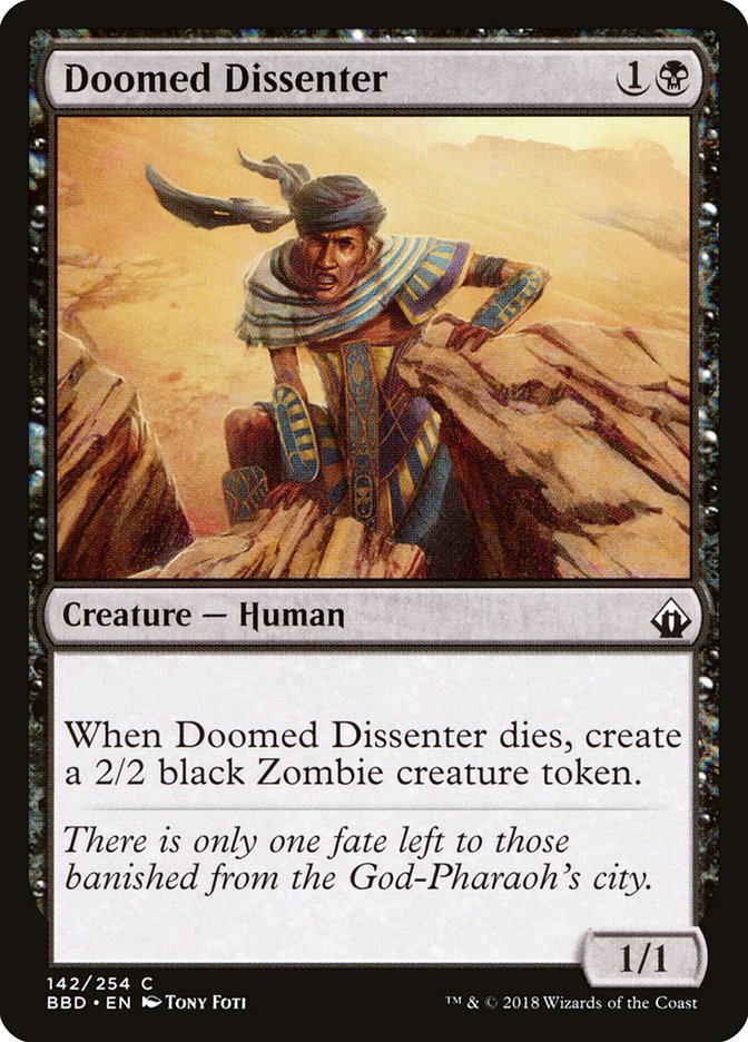 Doomed Dissenter (142) (BBD)