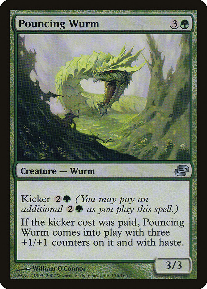 Pouncing Wurm (136) (PLC)