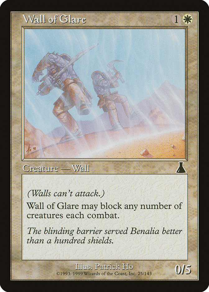 Wall of Glare (25) (UDS)