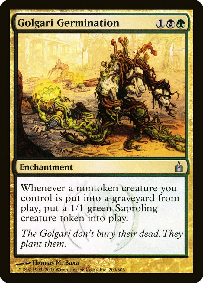 Golgari Germination (209) (RAV)