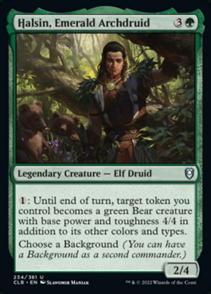 Halsin, Emerald Archdruid (234) (CLB)