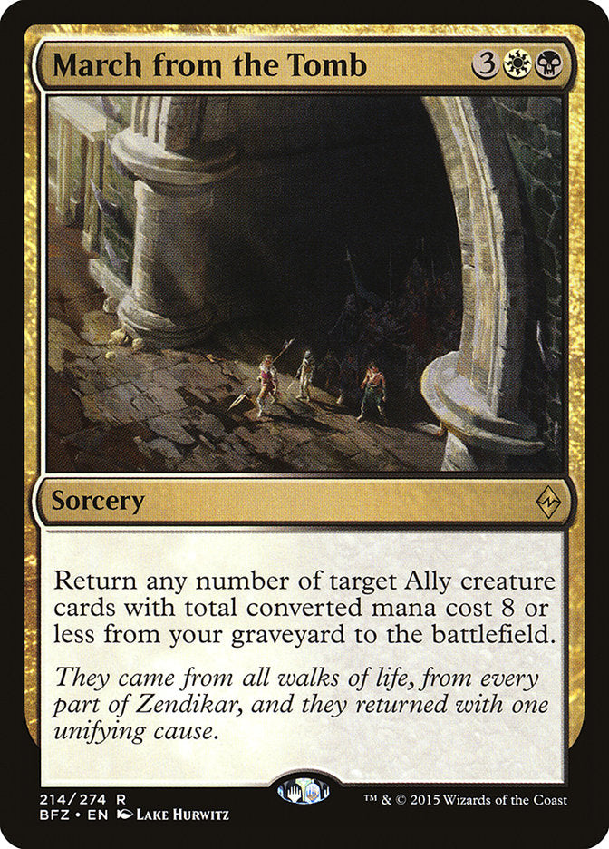 March from the Tomb (214) (BFZ)