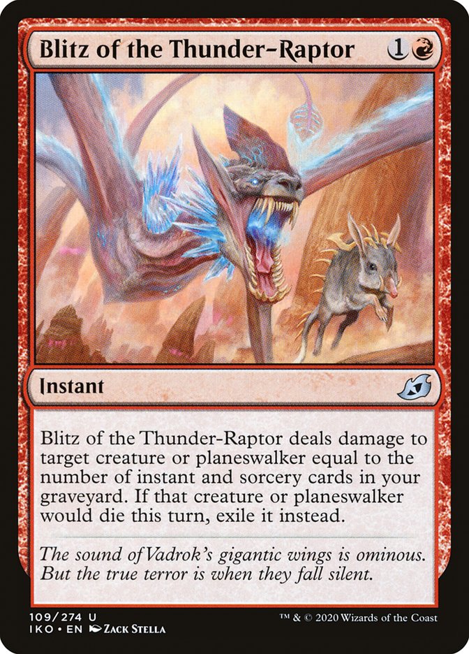 Blitz of the Thunder-Raptor (109) (IKO)