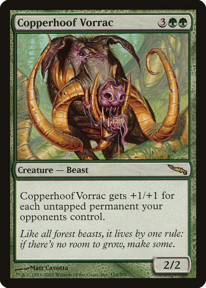 Copperhoof Vorrac (116) (MRD)