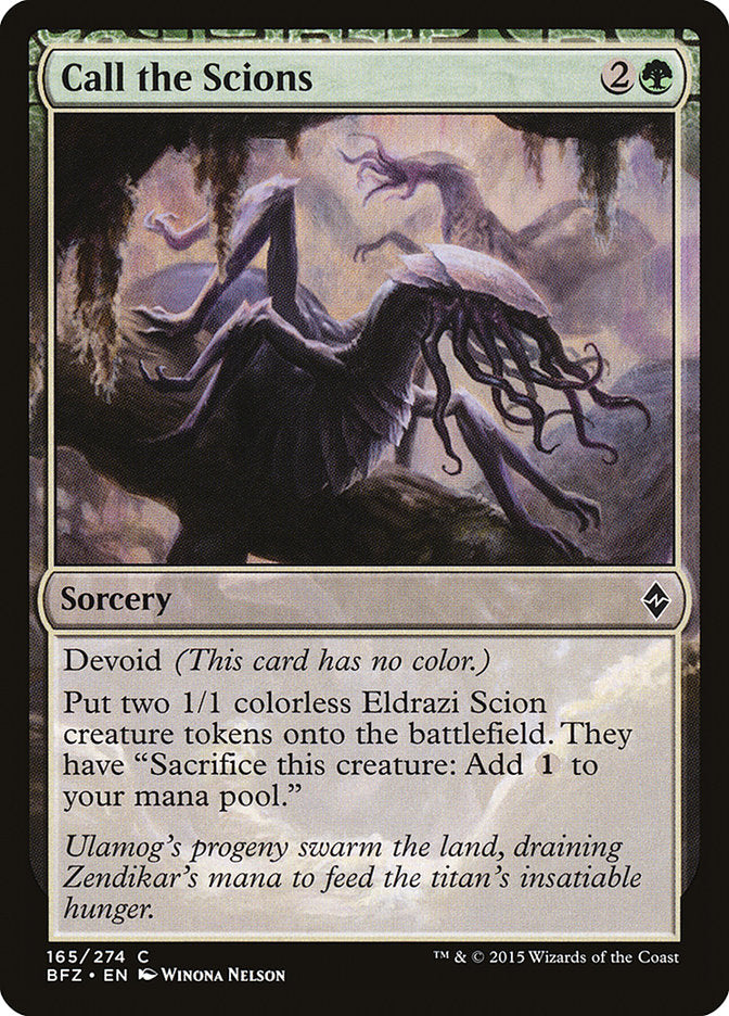 Call the Scions (165) (BFZ)