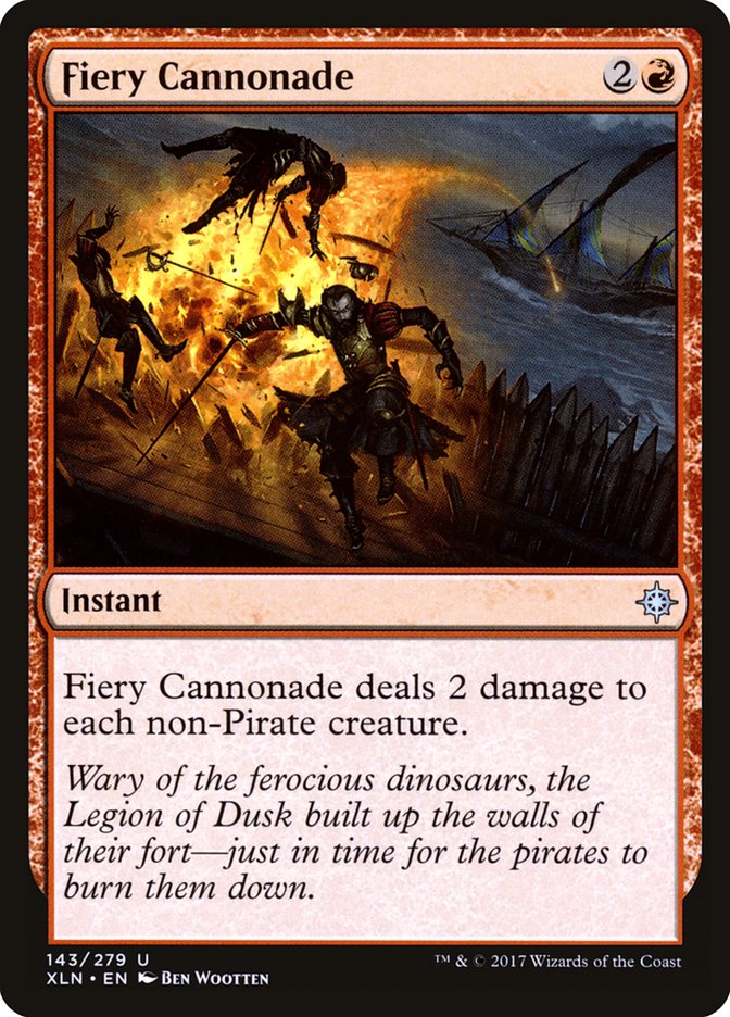 Fiery Cannonade (143) (XLN)