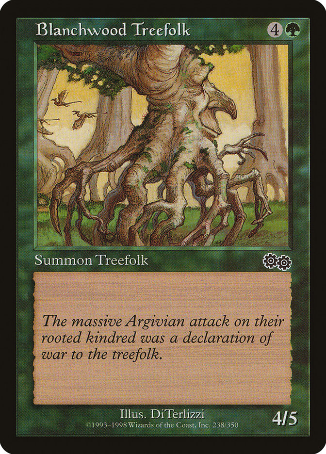 Blanchwood Treefolk (238) (USG)