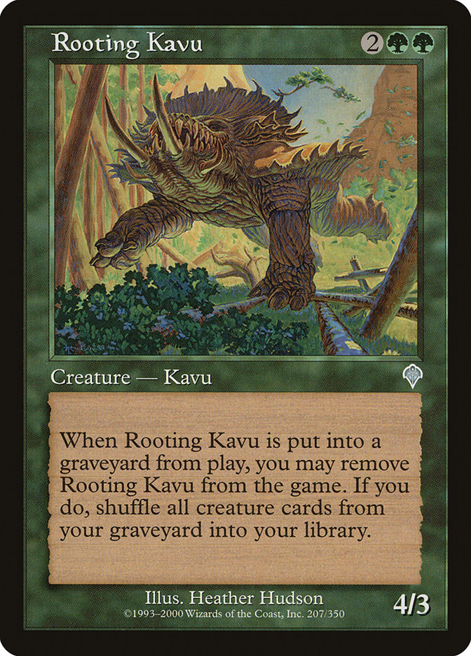 Rooting Kavu (207) (INV)
