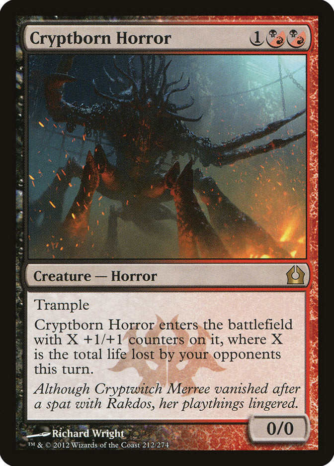 Cryptborn Horror (212) (RTR)