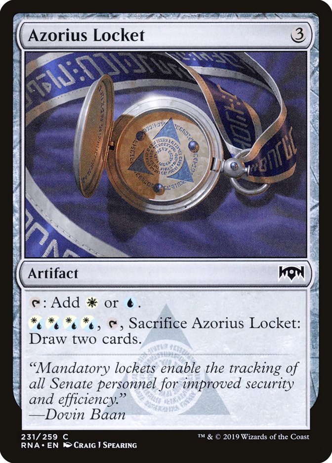 Azorius Locket (231) (RNA)