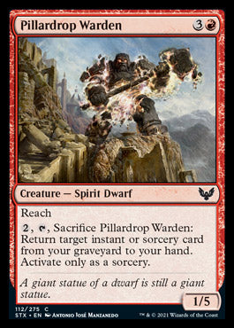 Pillardrop Warden (112) (STX)