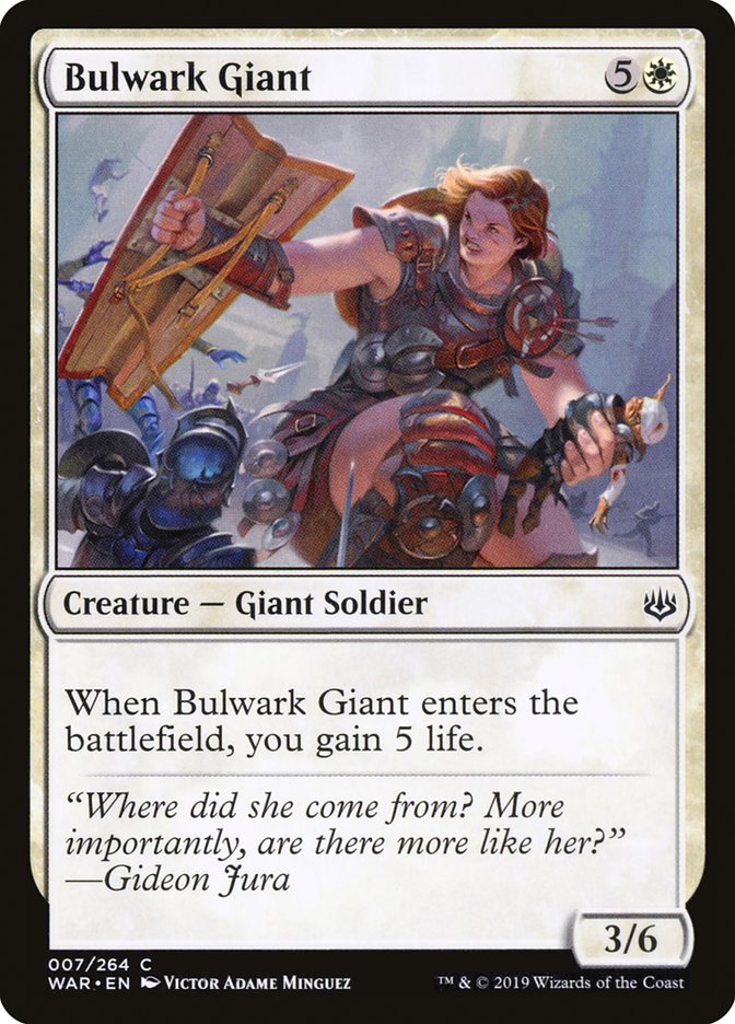 Bulwark Giant (7) (WAR)