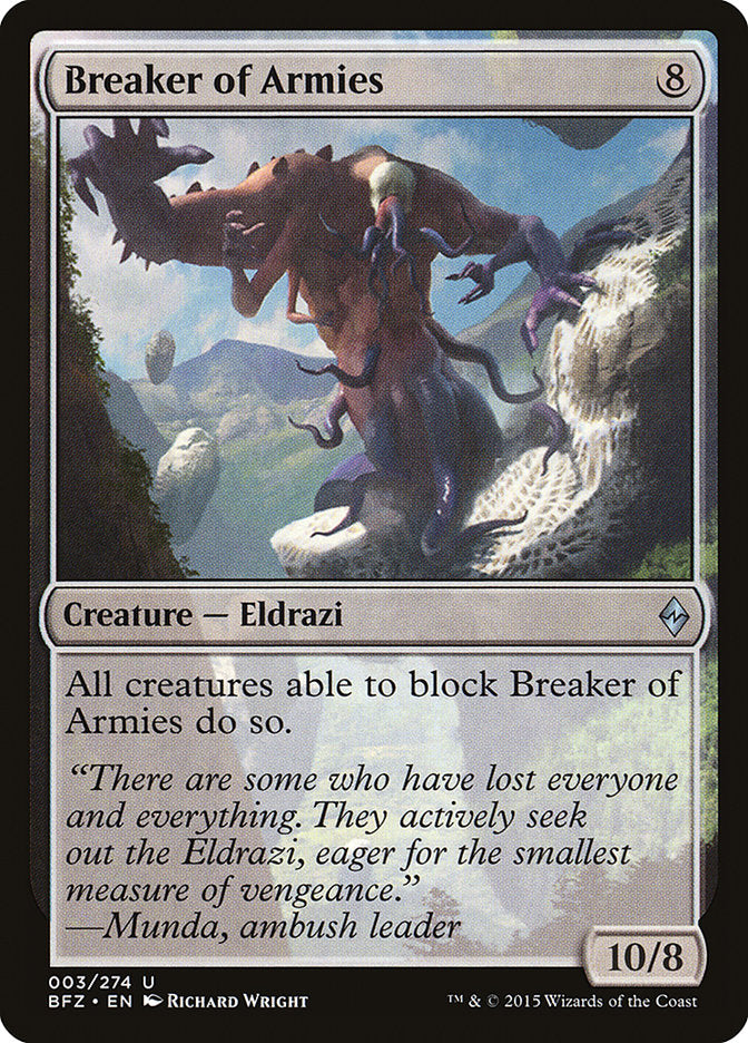 Breaker of Armies (3) (BFZ)