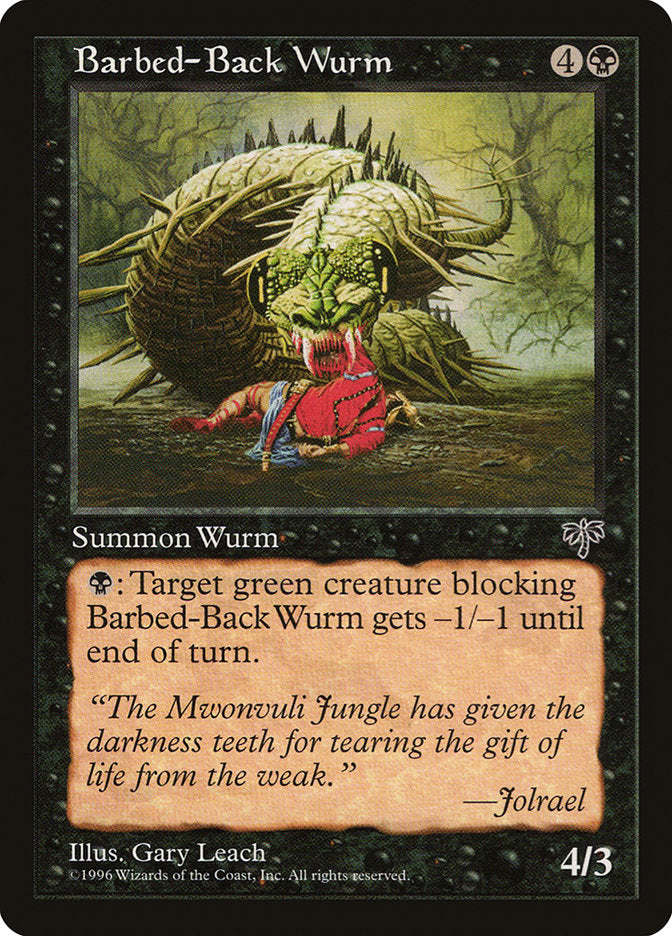Barbed-Back Wurm (MIR)