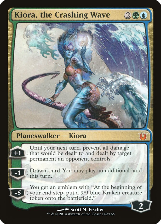Kiora, the Crashing Wave (149) (BNG)