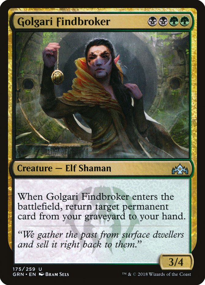 Golgari Findbroker (175) (GRN)