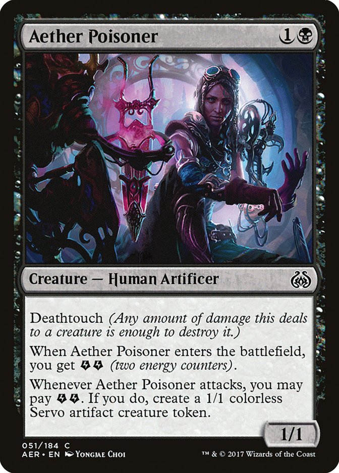 Aether Poisoner (Aether Revolt) (51)