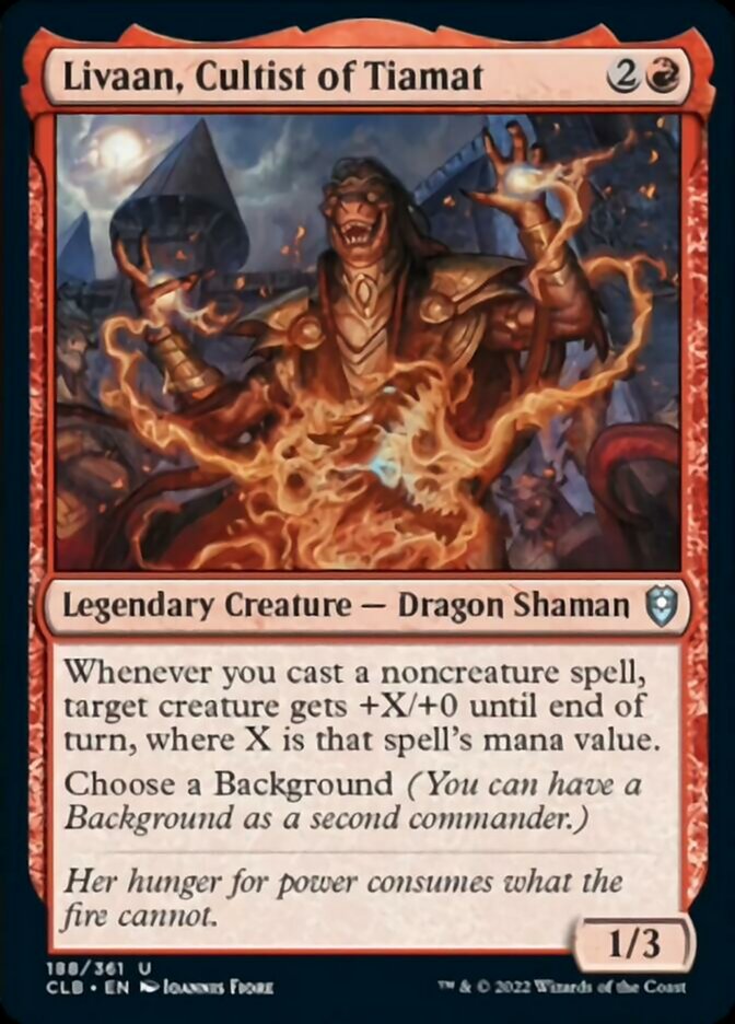 Livaan, Cultist of Tiamat (188) (CLB)