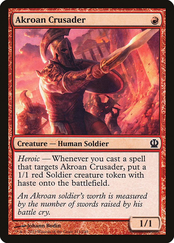 Akroan Crusader (111) (THS)