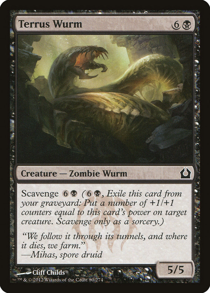 Terrus Wurm (80) (RTR)