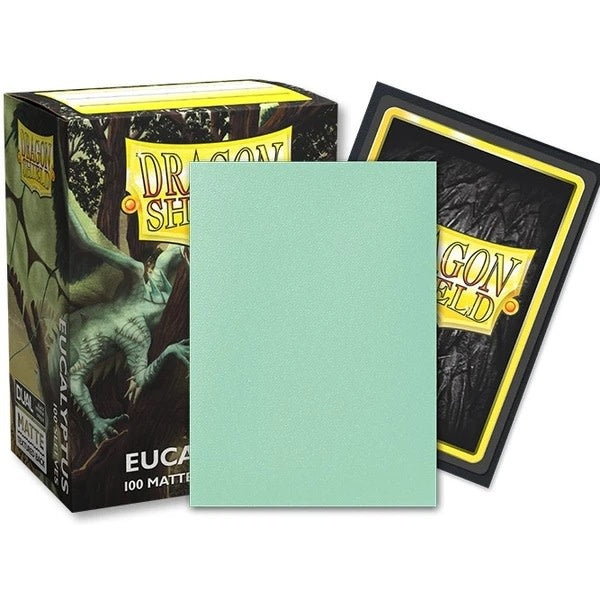 Dragon Shield Sleeves: Matte Dual - Eucalyptus (100)