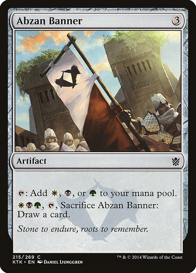 Abzan Banner (215) (KTK)