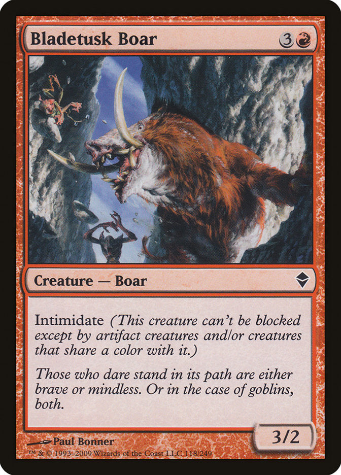 Bladetusk Boar (118) (ZEN)