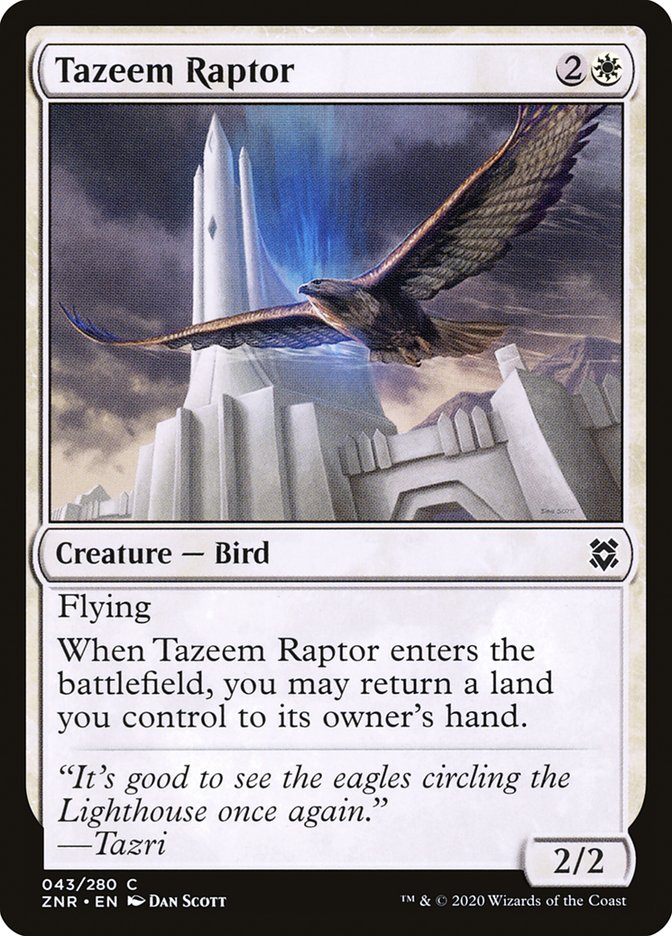 Tazeem Raptor (43) (ZNR)