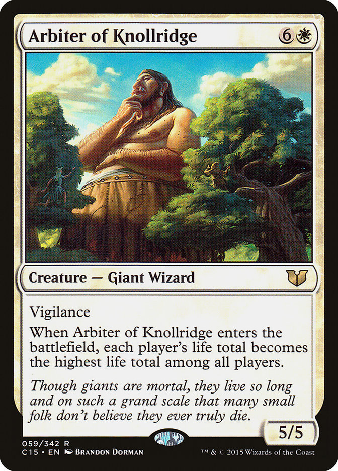 Arbiter of Knollridge (59) (C15)