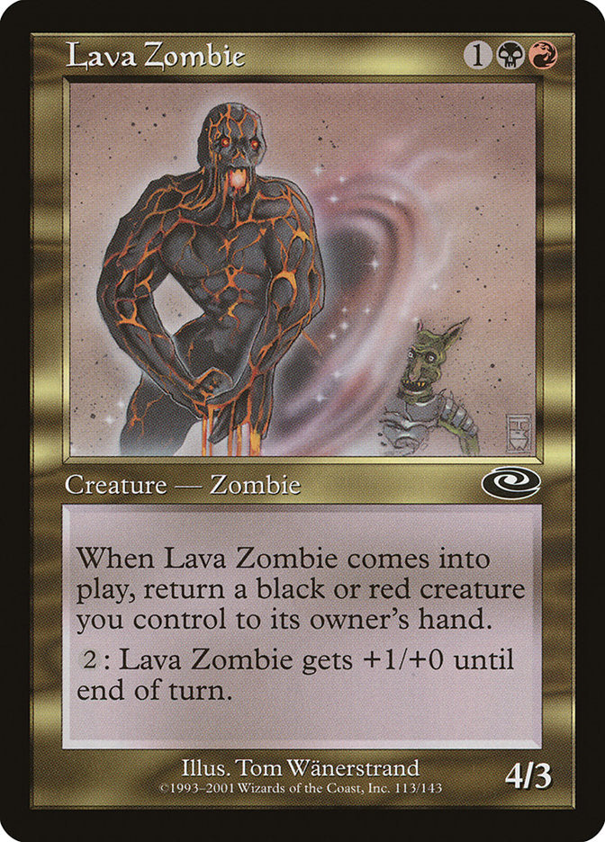 Lava Zombie (113) (PLS)