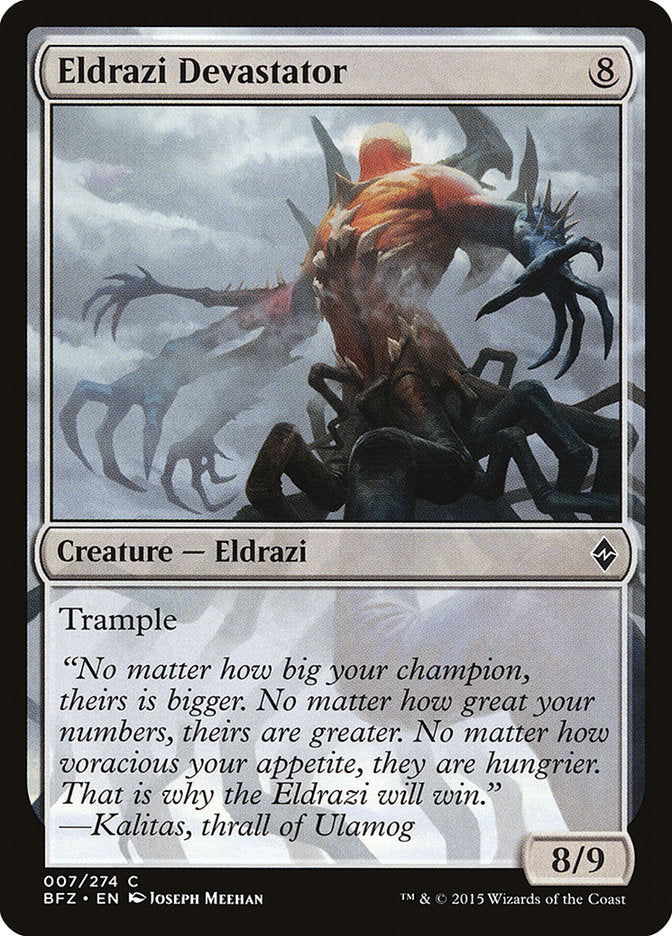 Eldrazi Devastator (7) (BFZ)