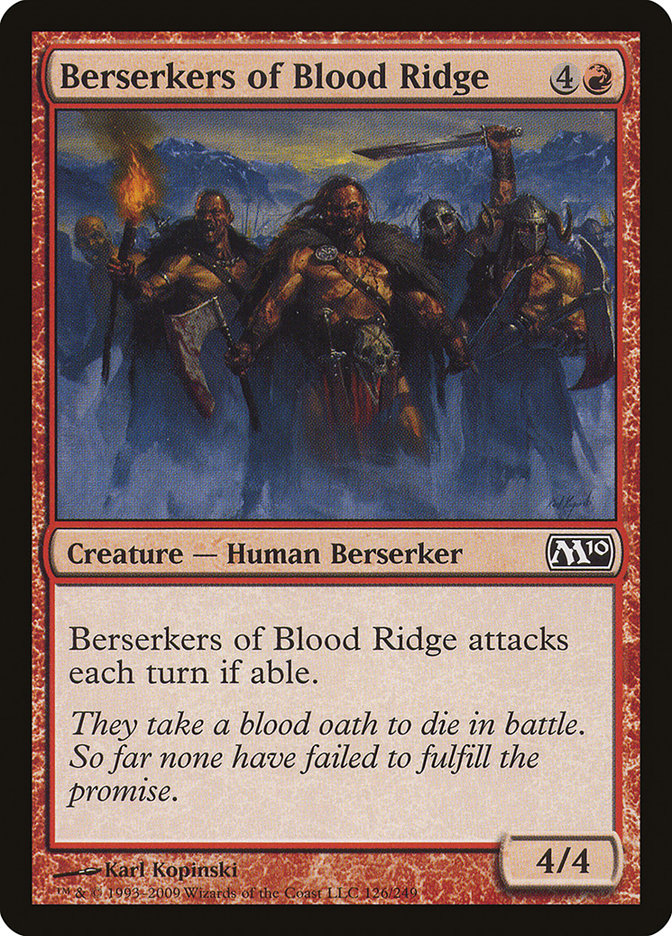 Berserkers of Blood Ridge (126) (M10)