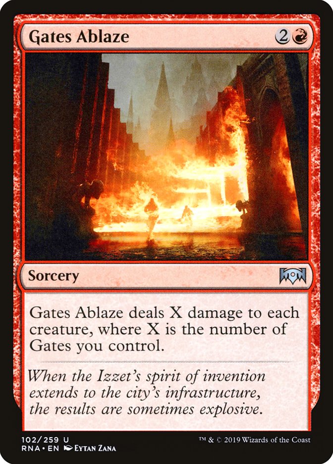 Gates Ablaze (102) (RNA)