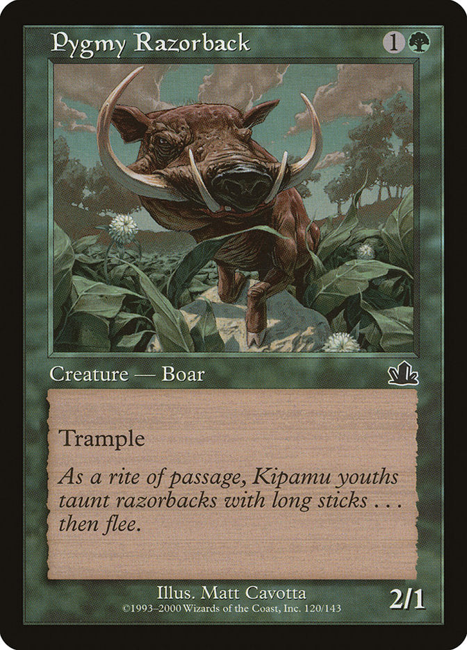 Pygmy Razorback (120) (PCY)