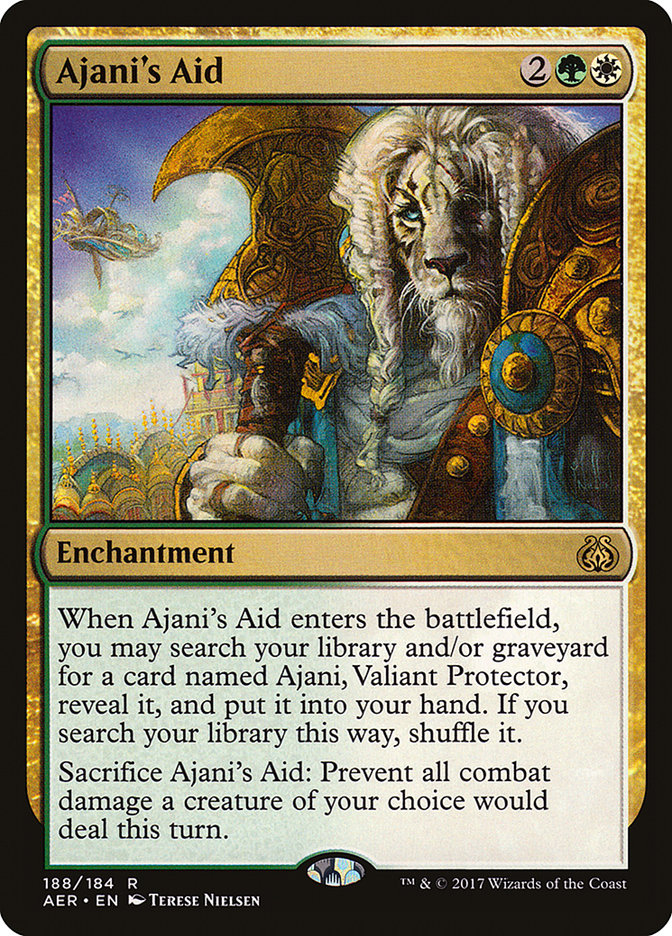 Ajani's Aid (Aether Revolt) (188)