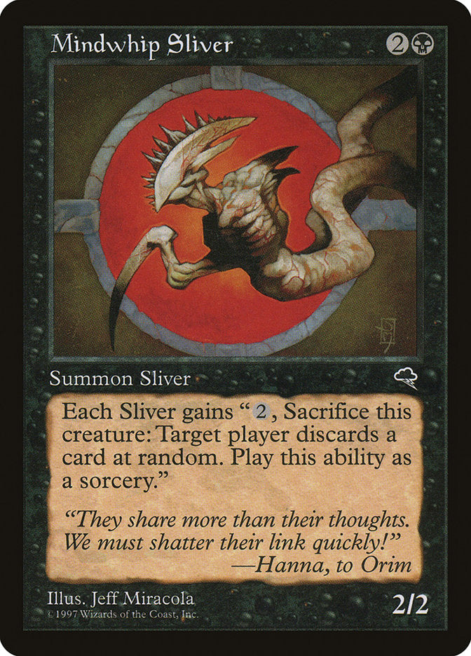 Mindwhip Sliver (145) (TMP)