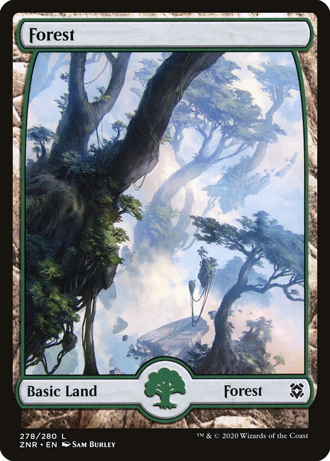 Forest (278) - Full Art (278) (ZNR)