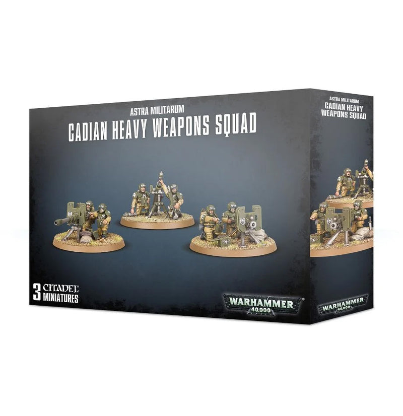 A/Militarum: Cadian Heavy Weapons Squad