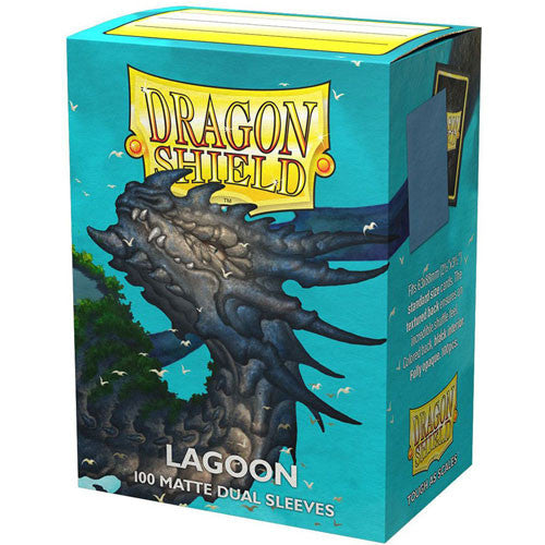 Dragon Shield Sleeves: Matte Dual - Lagoon (100)