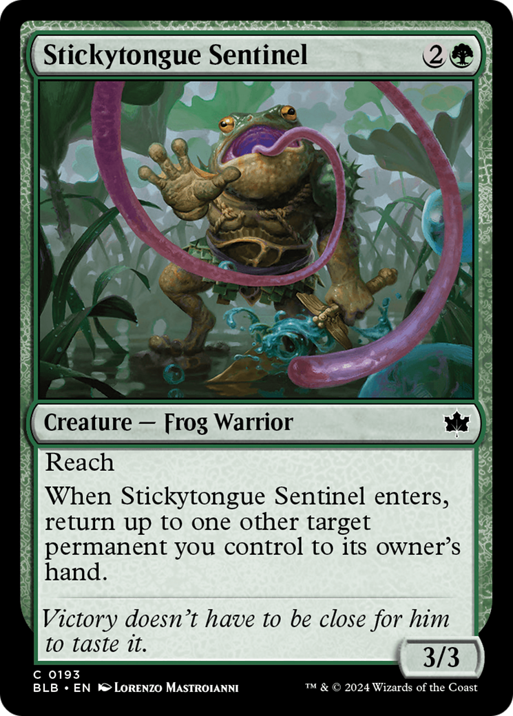 Stickytongue Sentinel (193) (BLB)