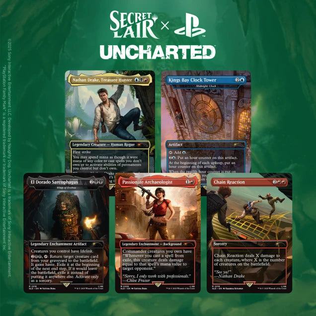 Secret Lair x Sony - Uncharted: Saga of Thieves