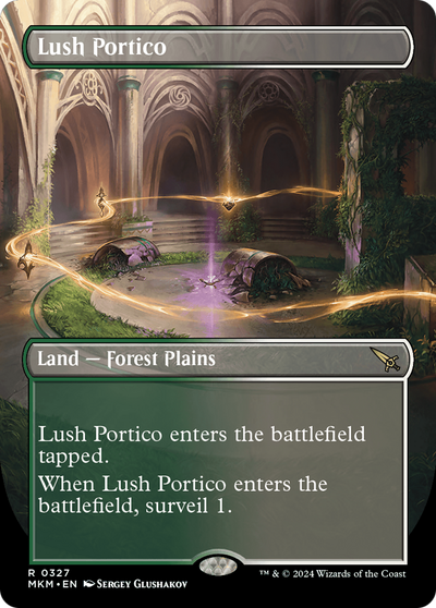 Lush Portico (Borderless) (327) (MKM)