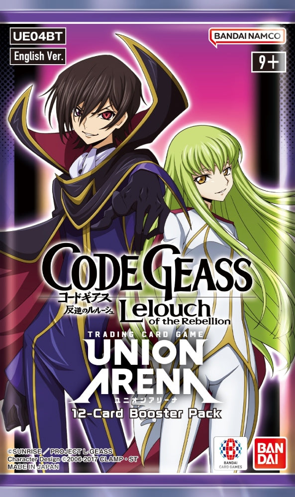 Union Arena - Code Geass Lelouch of the Rebellion Booster