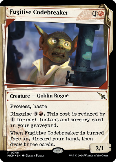 Fugitive Codebreaker (Showcase) (348) (MKM)