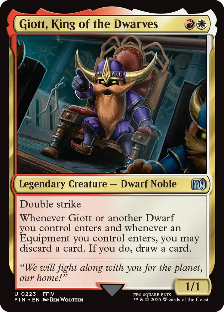 Giott, King of the Dwarves (223) (FIN)