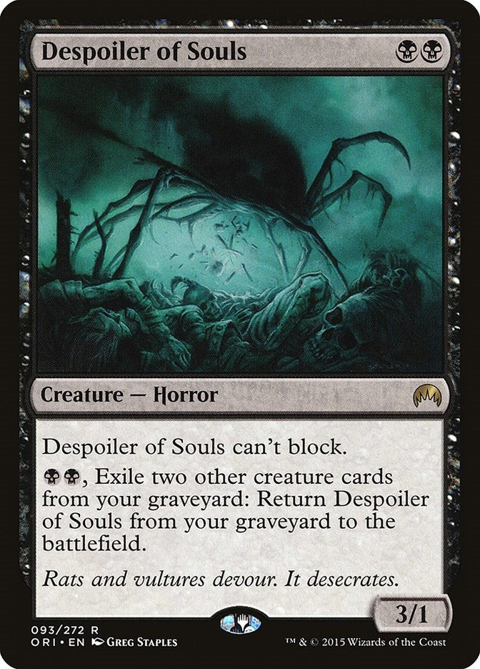 Image for Despoiler of Souls (93) (ORI) - Magic: The Gathering