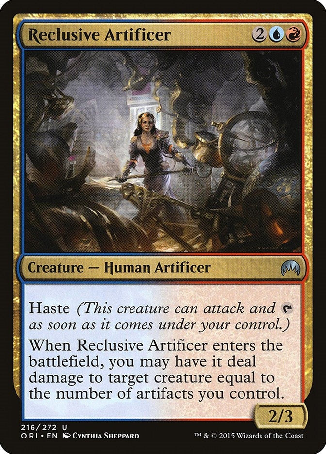 Image for Reclusive Artificer (216) (ORI) - Magic: The Gathering
