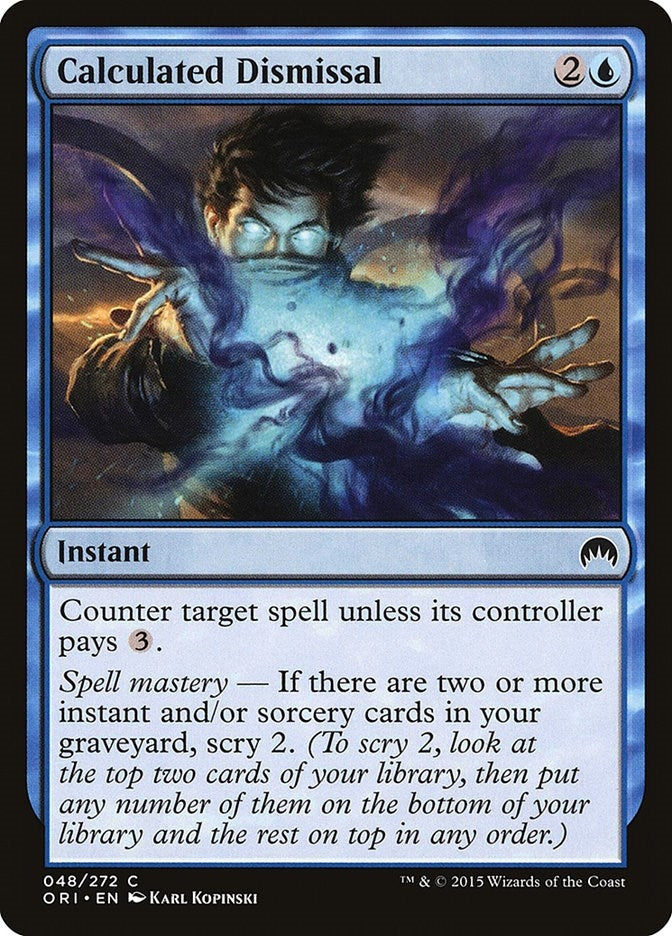 Image for Calculated Dismissal (48) (ORI) - Magic: The Gathering